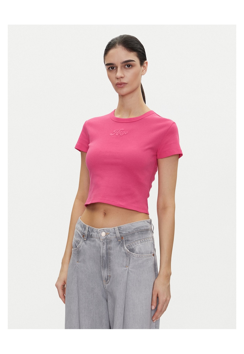 Tricou dama roz -