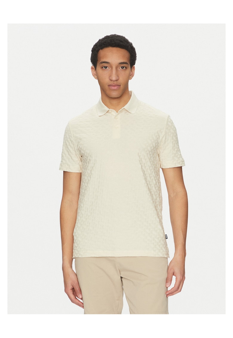 Tricou pentru barbati - bej - bumbac