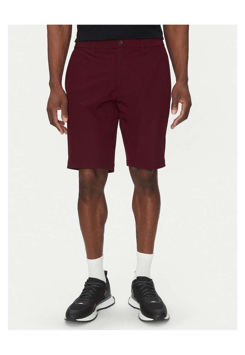 Pantaloni barbati sort - bordo