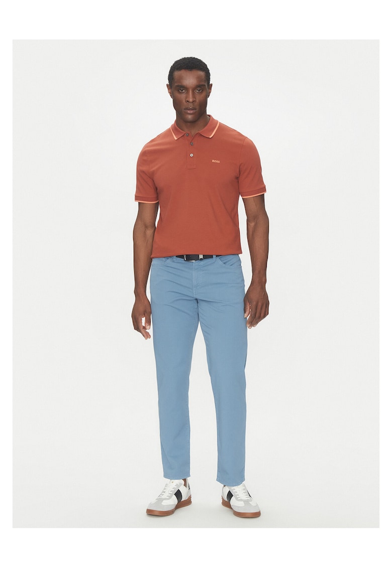 Pantaloni barbati albastru deschis