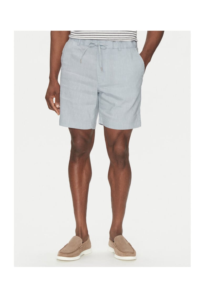 Pantaloni barbati sort - albastru