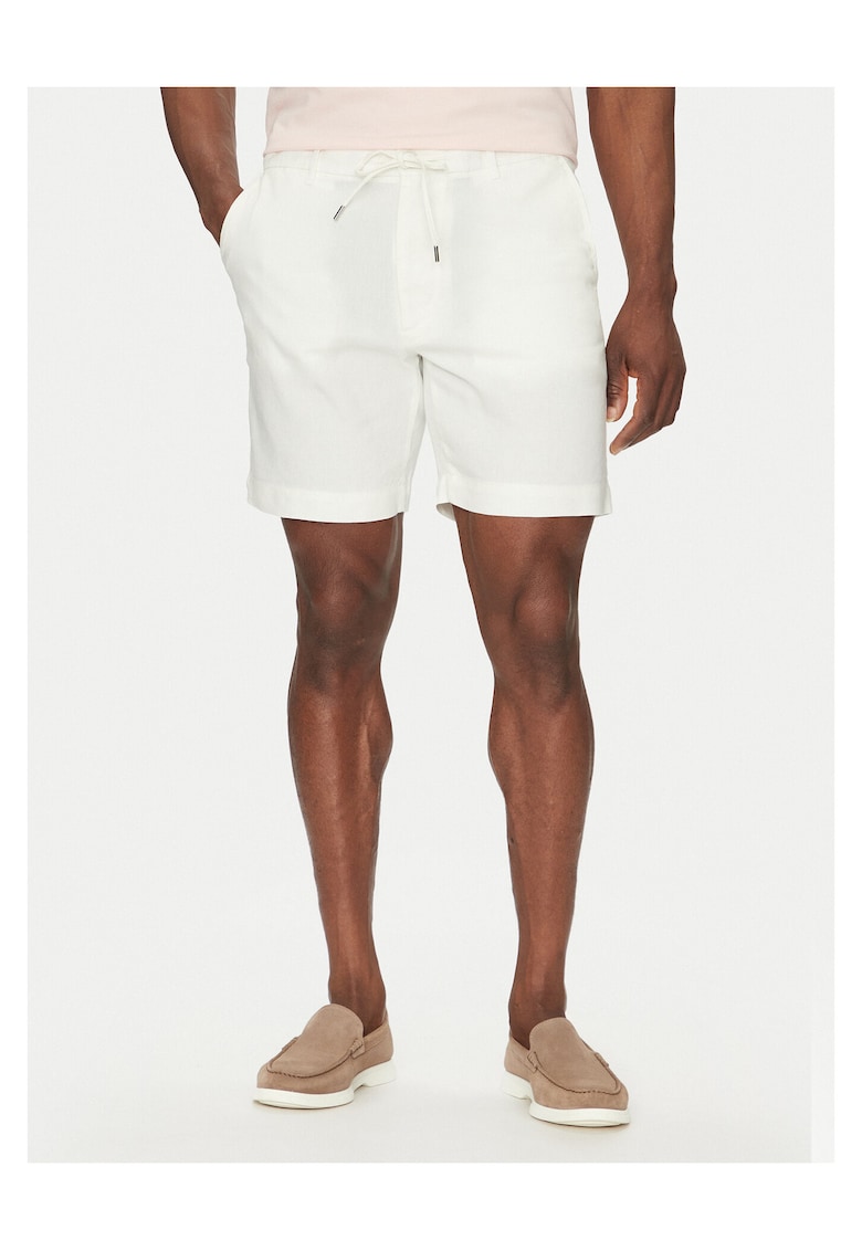 Pantaloni barbati alb