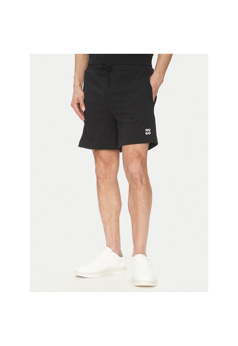 Pantaloni scurti sport pentru barbati negru