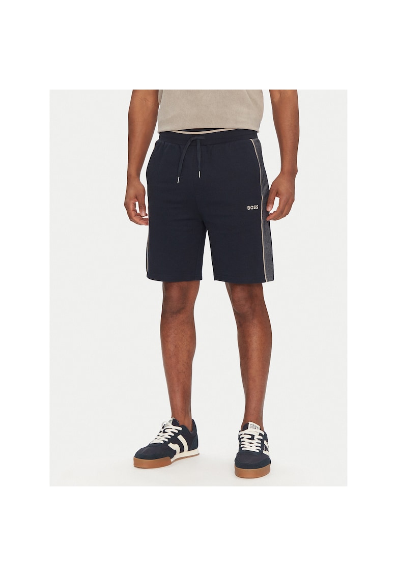Pantaloni sport barbati bleumarin