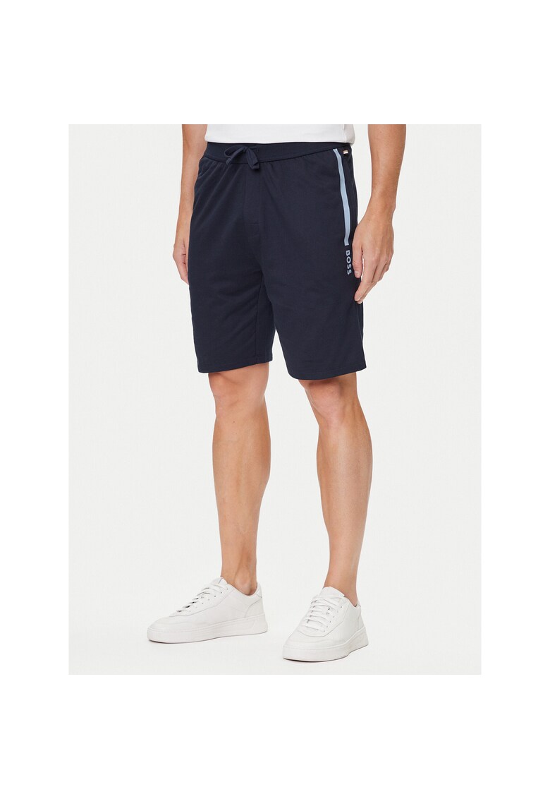Pantaloni sport barbati bleumarin -