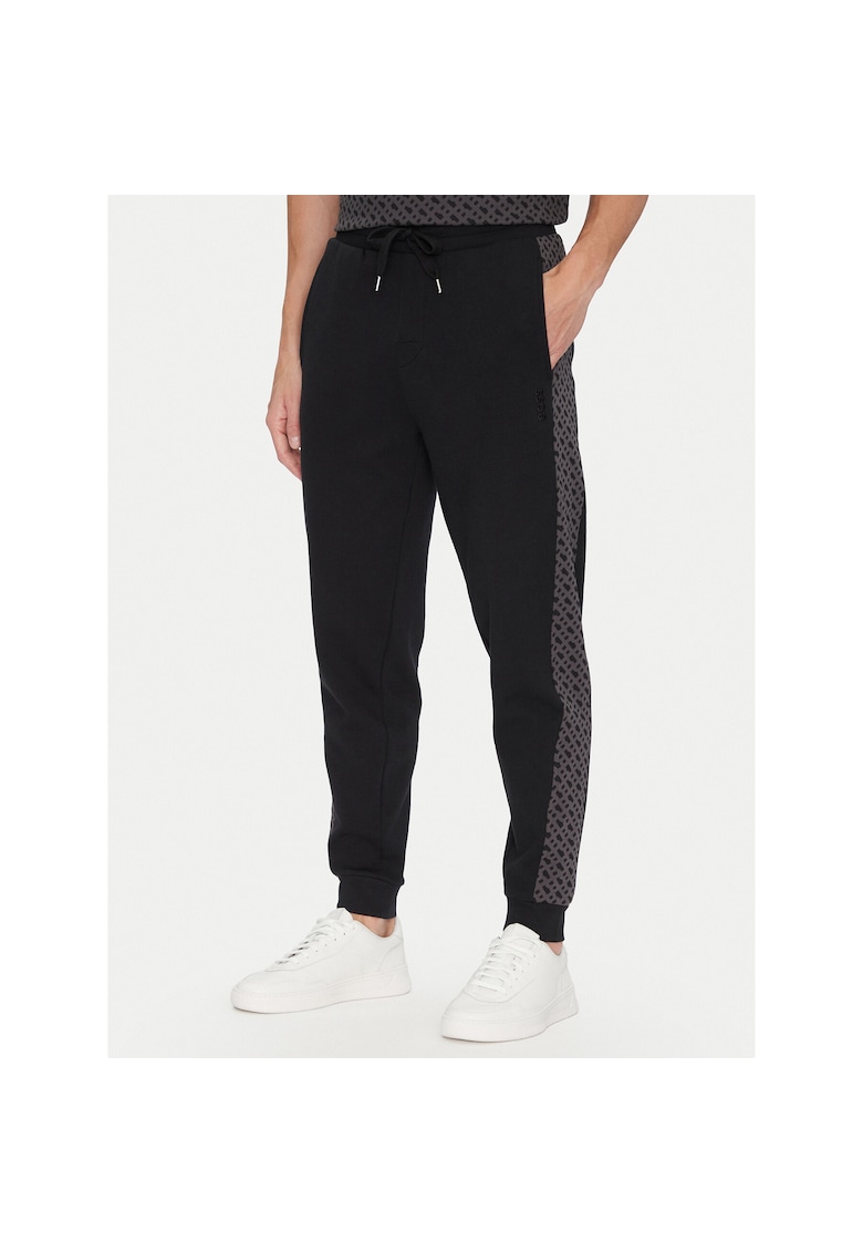 Pantaloni sport barbati negru - trening