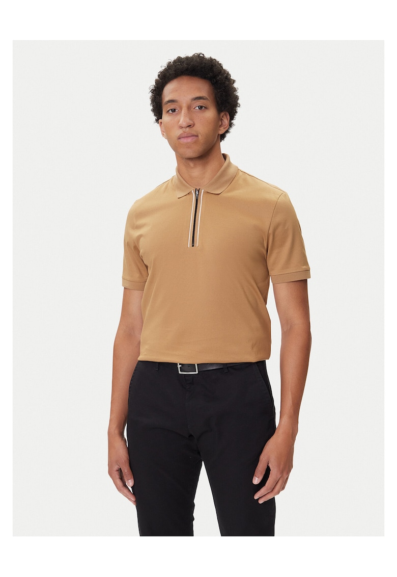 Tricou barbati camel -