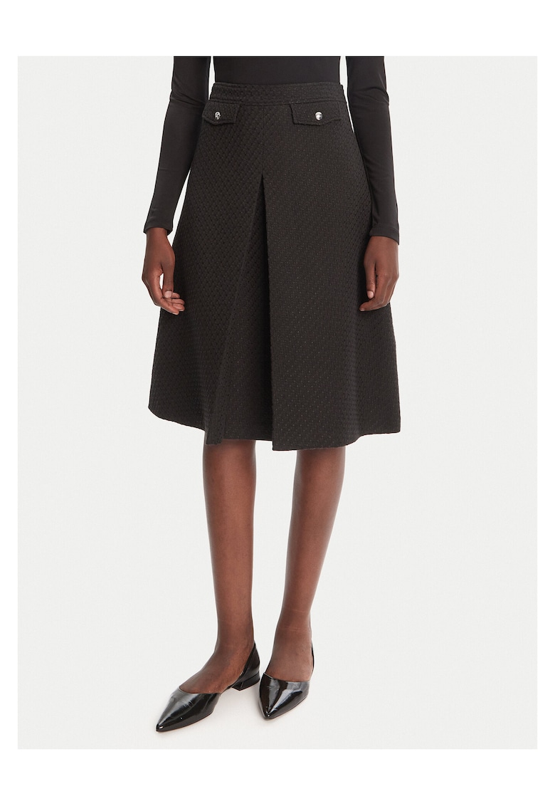 Fusta midi - neagra - femei