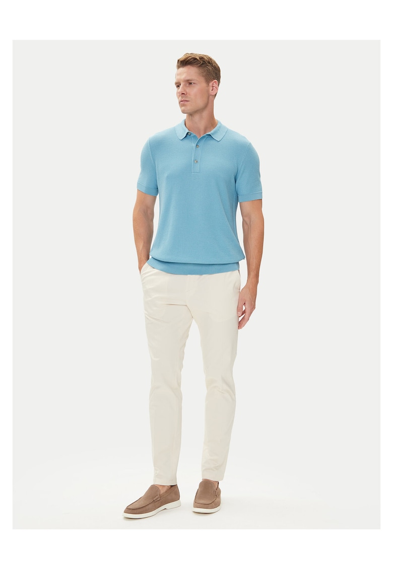Tricou barbati albastru deschis - din bumbac