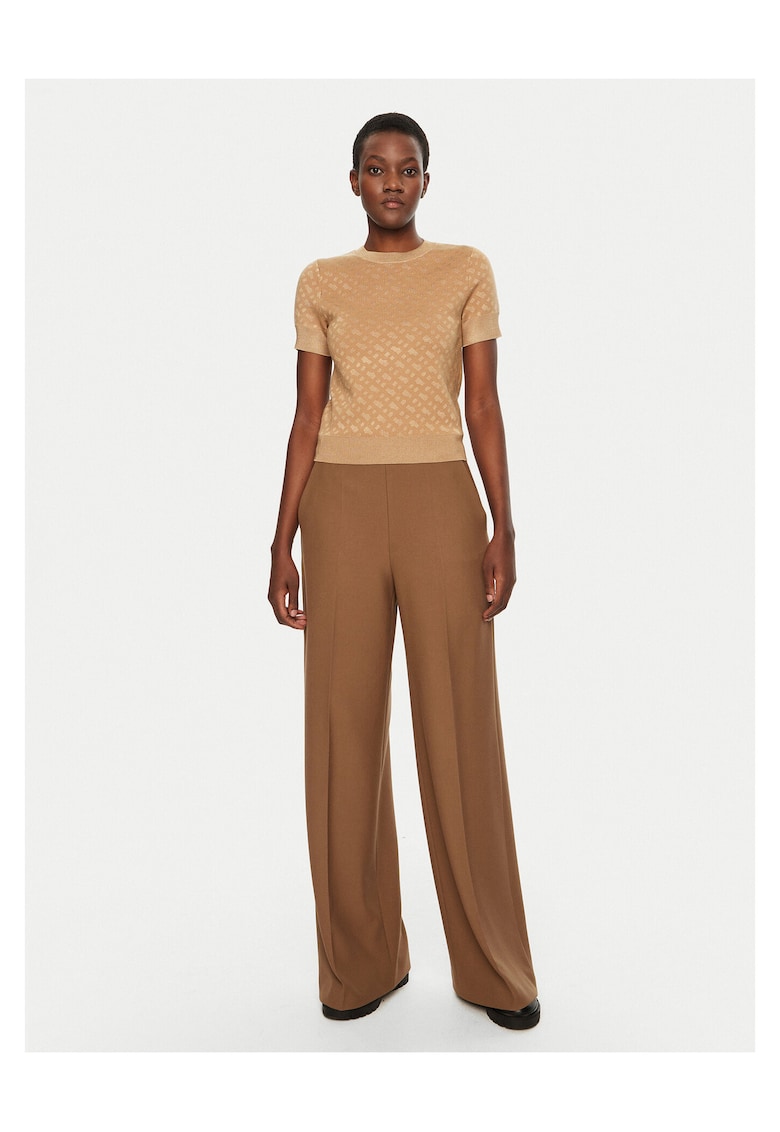 Pantaloni dama palazzo - maro