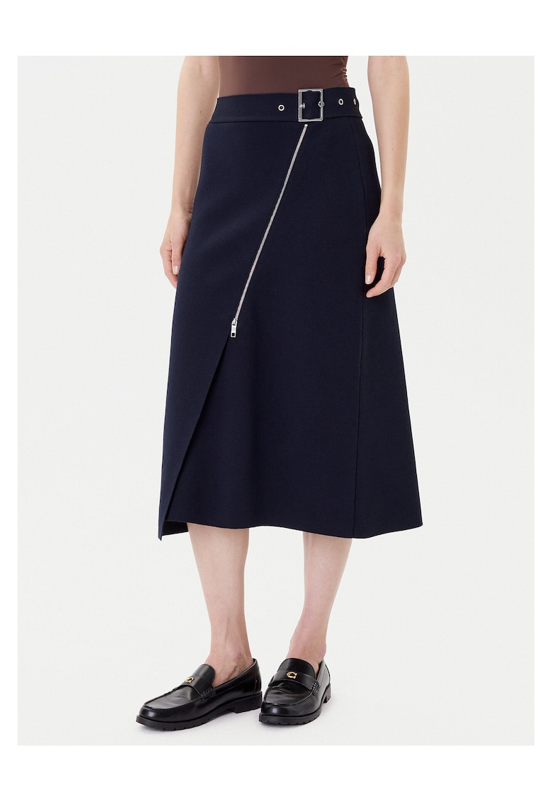 Fusta Midi bleumarin - femei - 2 caracteristici