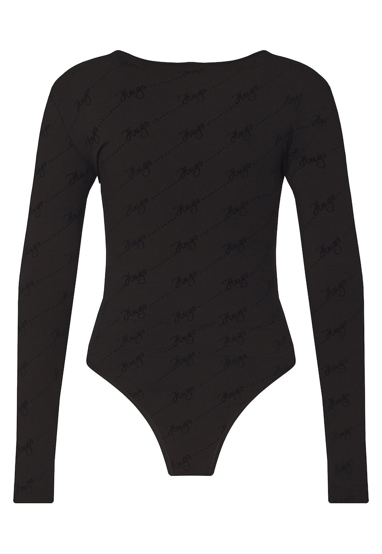 Body de dama negru - elastic