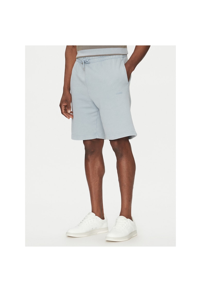 Pantaloni sport barbati albastru - material respirabil