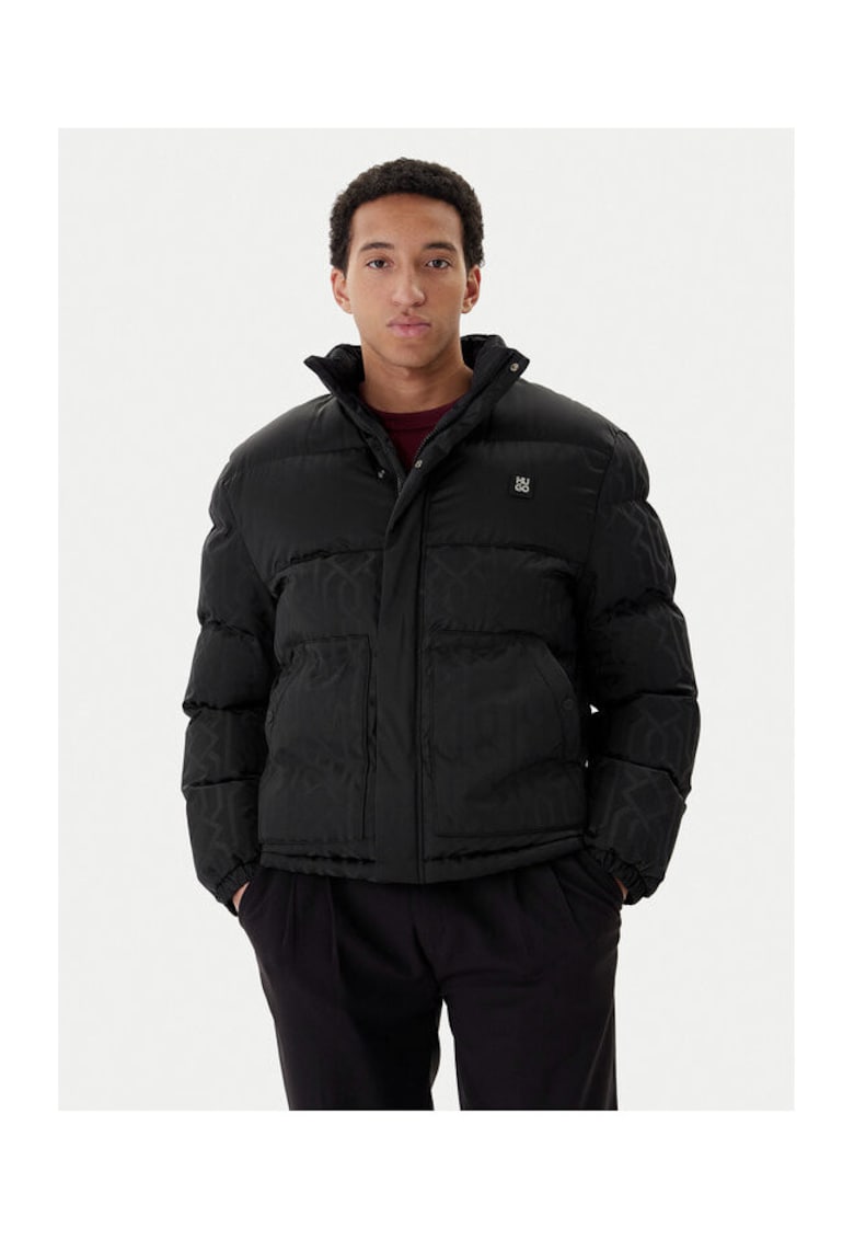 Hugo Geaca de iarna barbati culoarea neagra