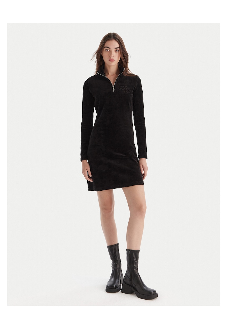 Rochie casual dama negru - fabrica de calitate