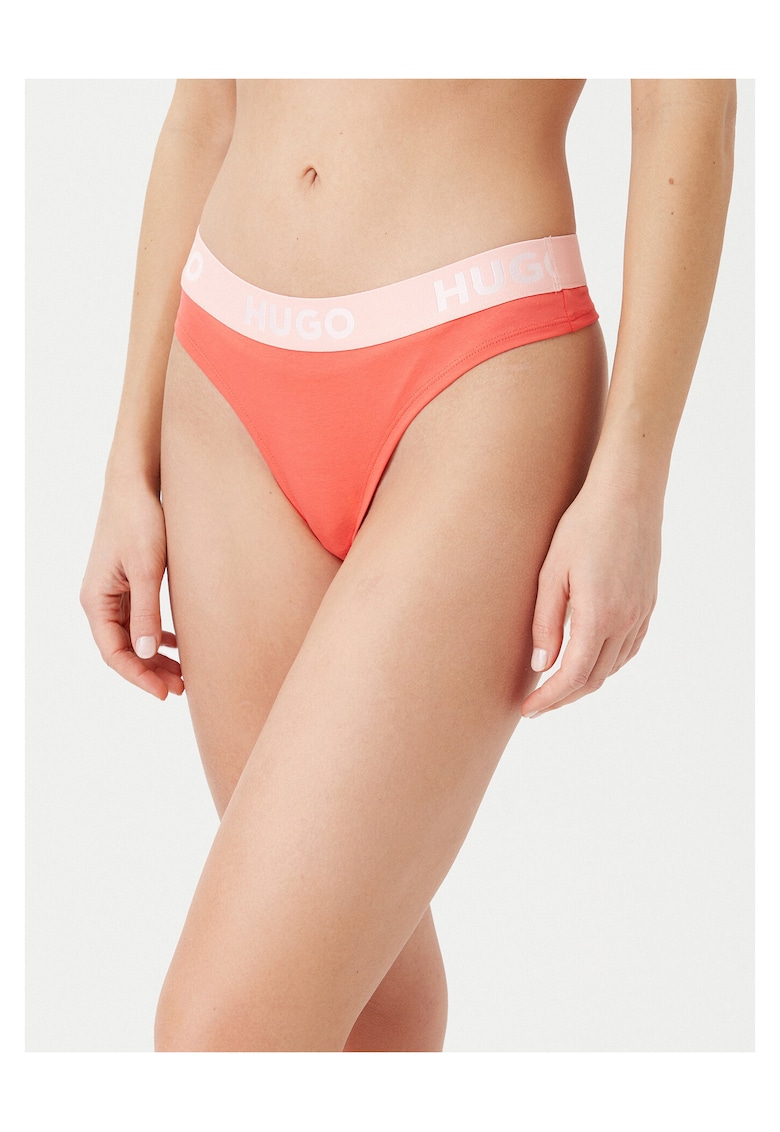 Chiloti tanga dama lenjerie intima - Rosu