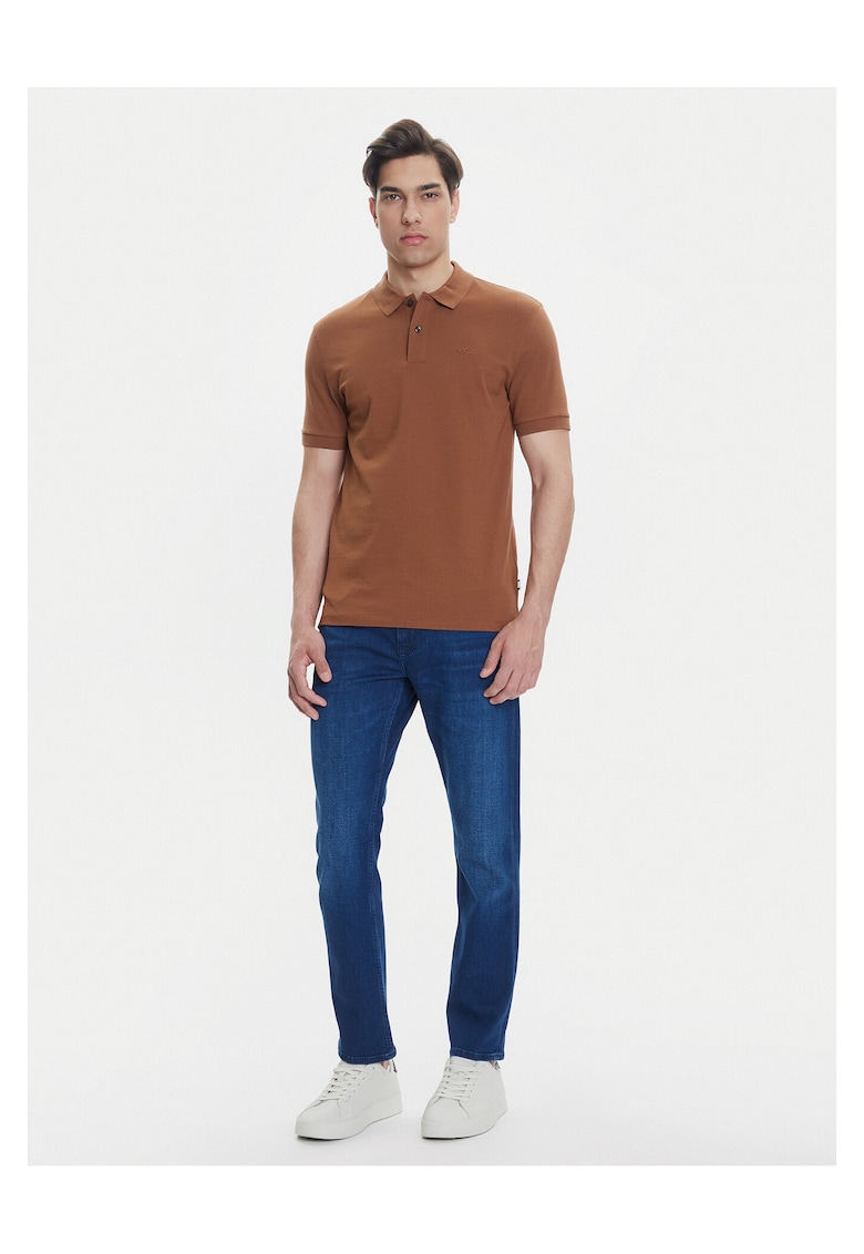 Tricou barbati maro - 100% bumbac -
