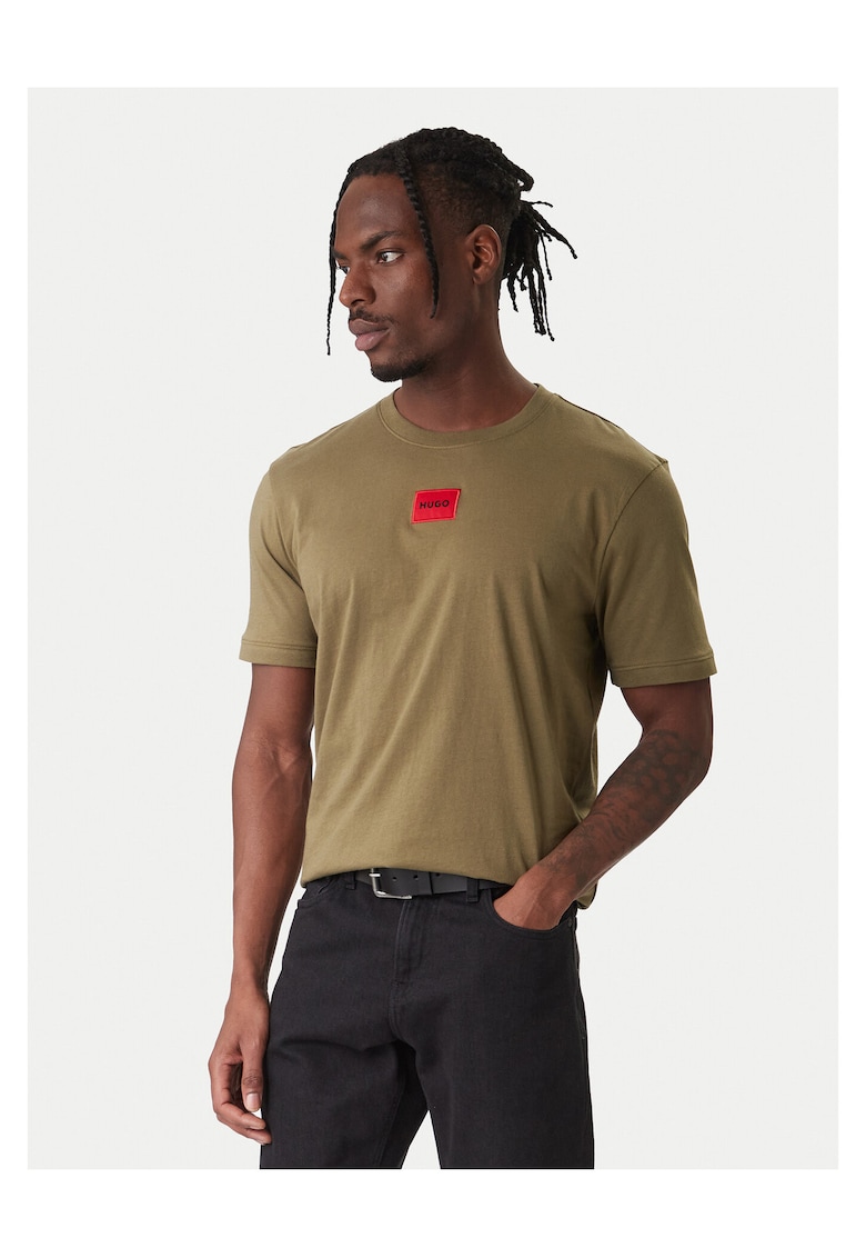 Tricou pentru barbati - verde kaki - Verde