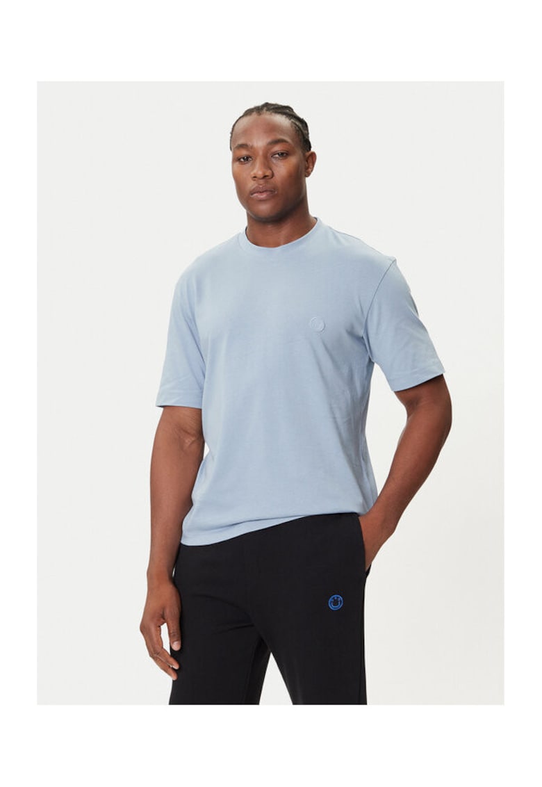 Tricou barbat albastru deschis - bumbac -