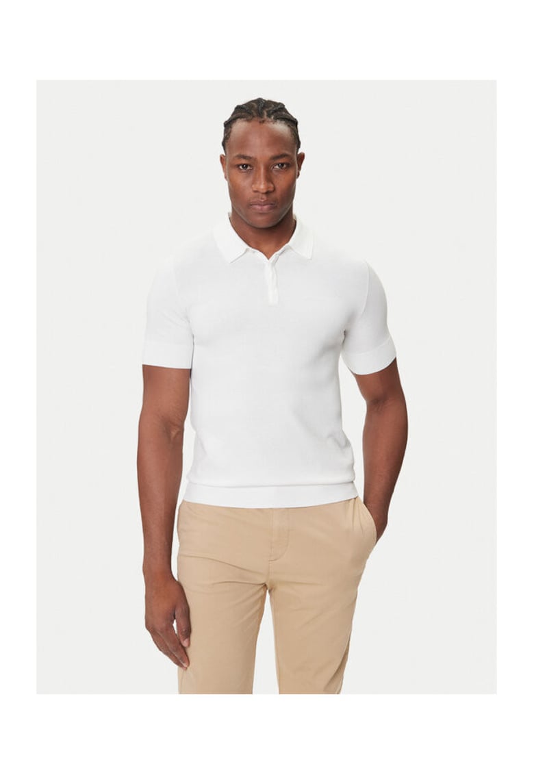 Tricou barbati ecru - din bumbac