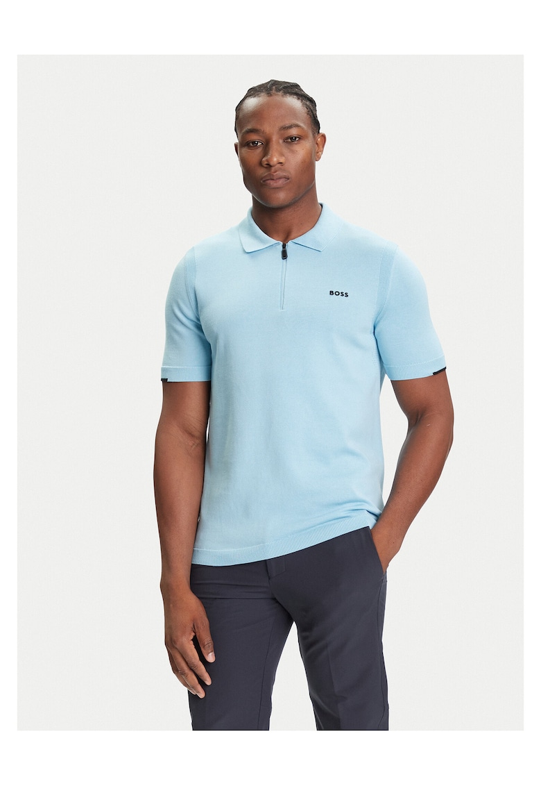 Tricou barbati albastru - bumbac