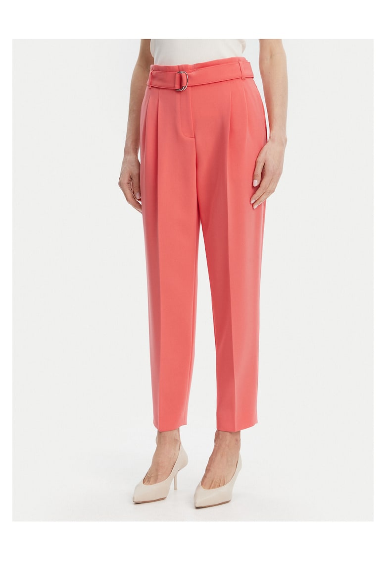 Pantaloni dama roz - stofa