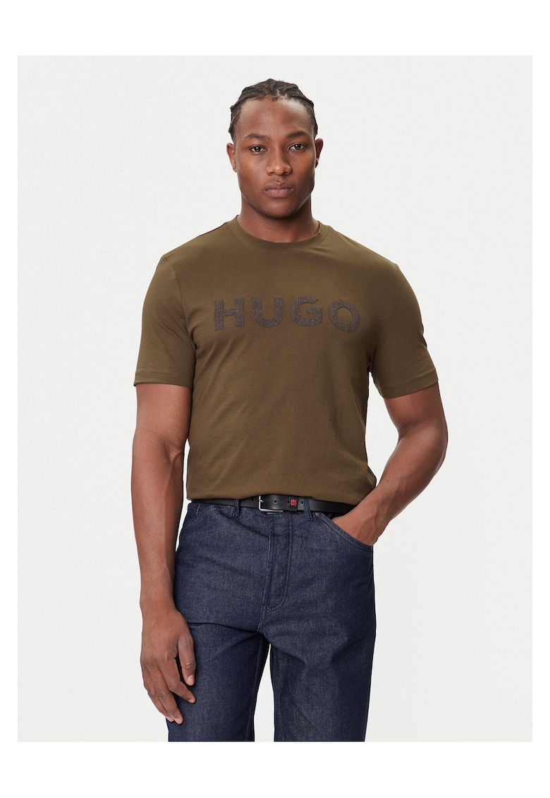 Tricou barbat maro - bumbac -