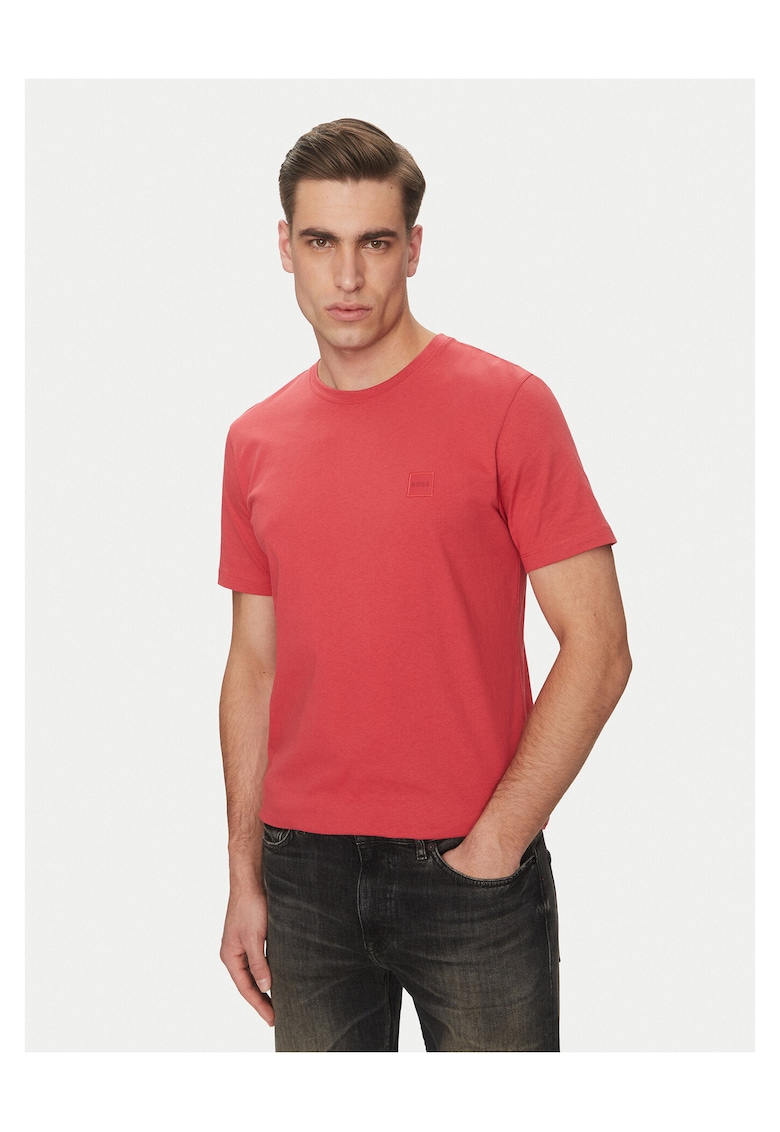 Tricou barbati rosu - bumbac