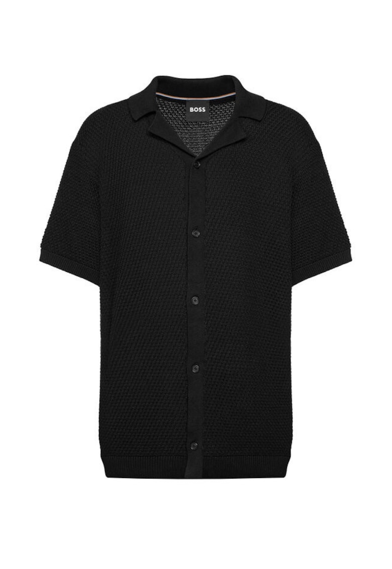 Pulover cu maneca scurta negru
