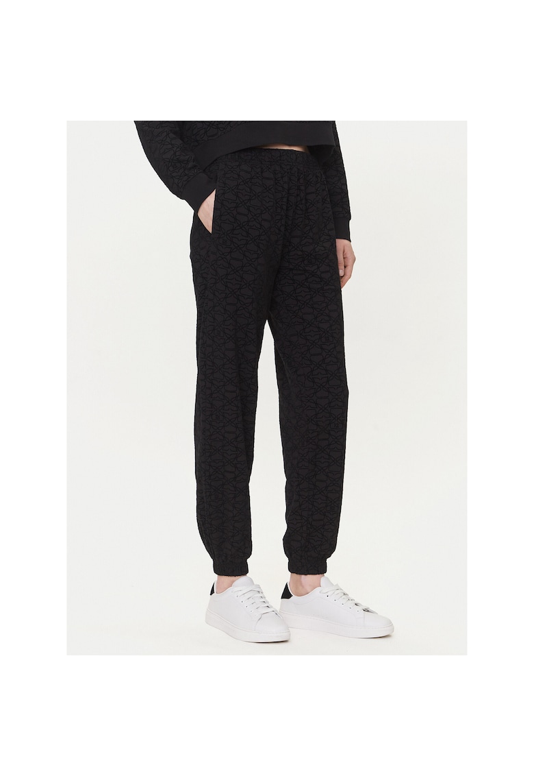 Pantaloni sport pentru dama - negru - trening