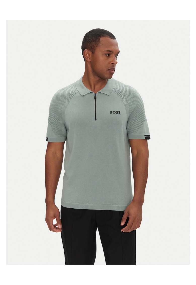 Tricou barbati - verde - bumbac