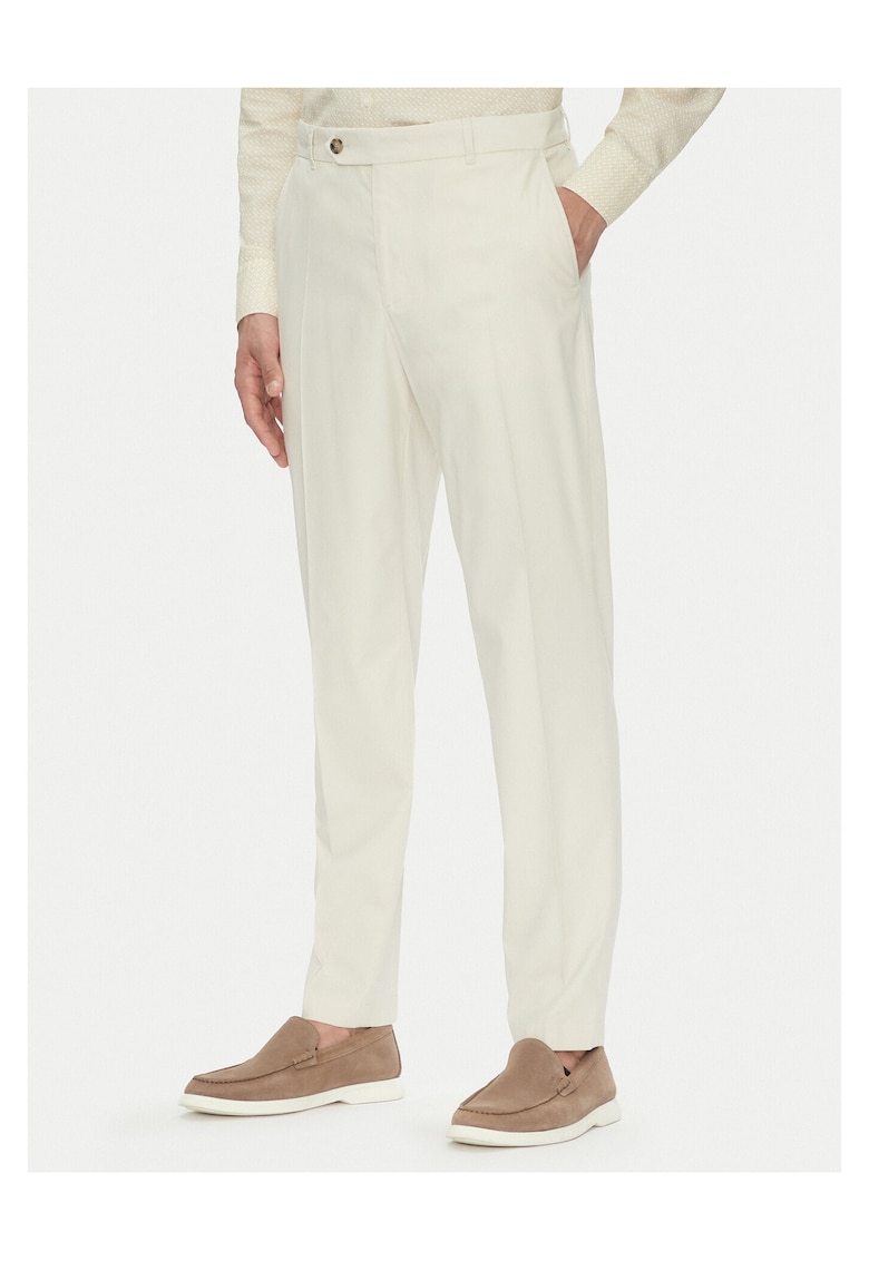 Pantaloni chino barbati ecru