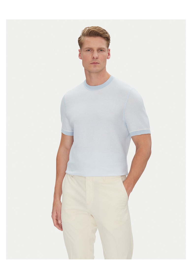 Tricou barbat albastru deschis - bumbac