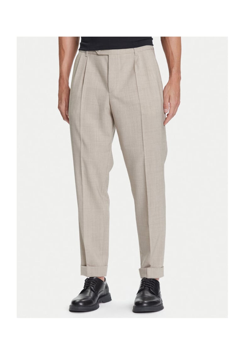 Pantaloni barbati - bej -