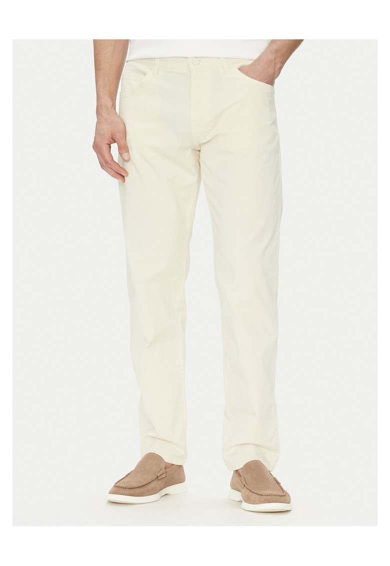 Pantaloni barbati culoare ecru