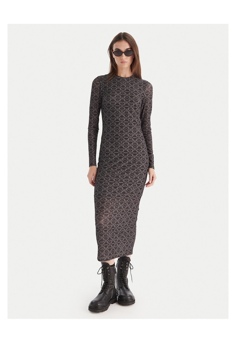 Rochie casual dama negru - de calitate