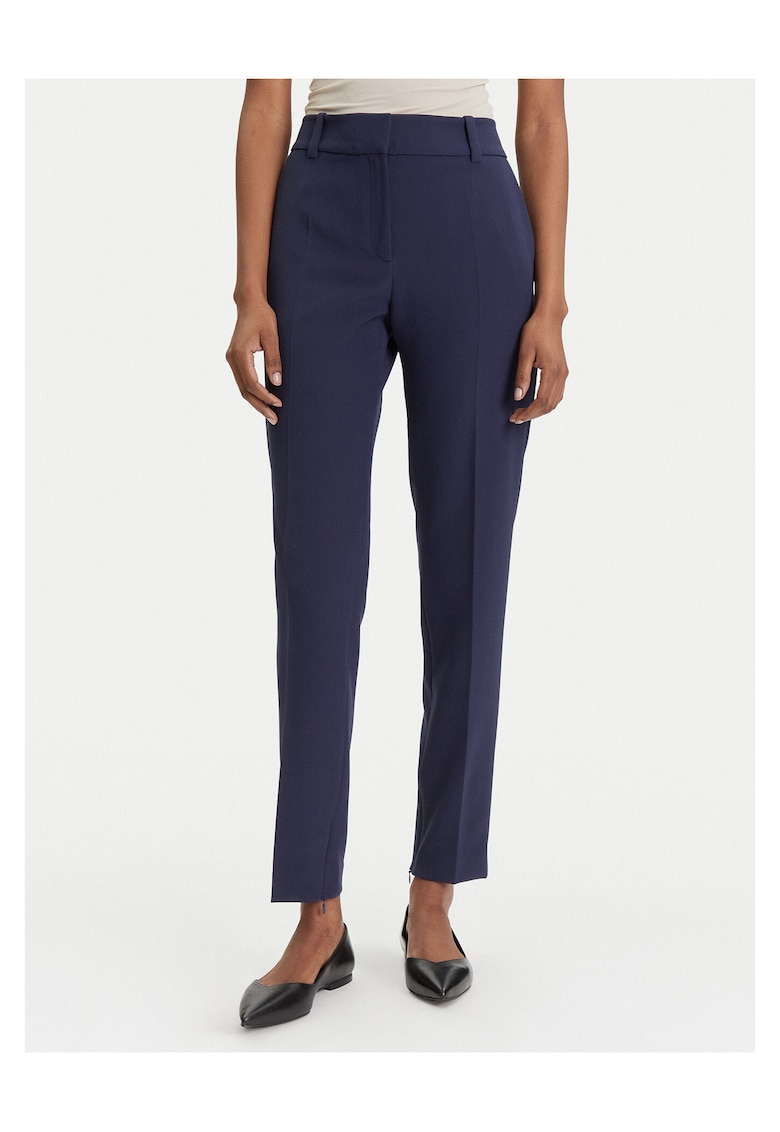 Pantaloni eleganti pentru dama bleumarin