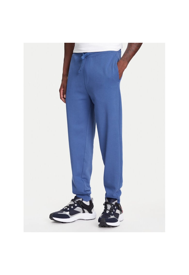 Pantaloni sport barbati albastru - de trening