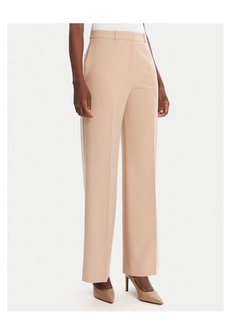 Pantaloni pentru dama Palazzo - bej