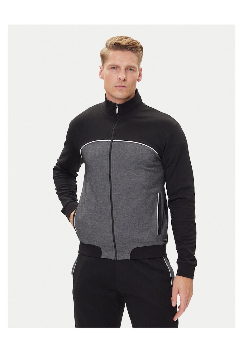 Hanorac barbati model negru/gri