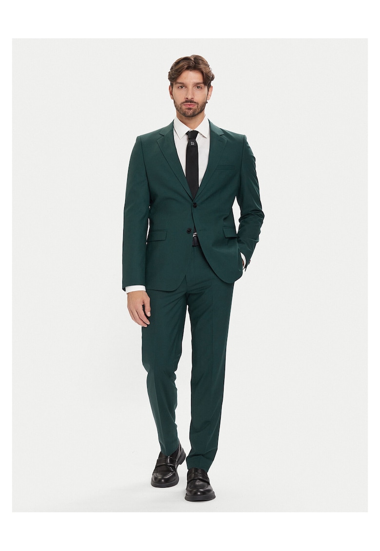 Costum barbati verde inchis