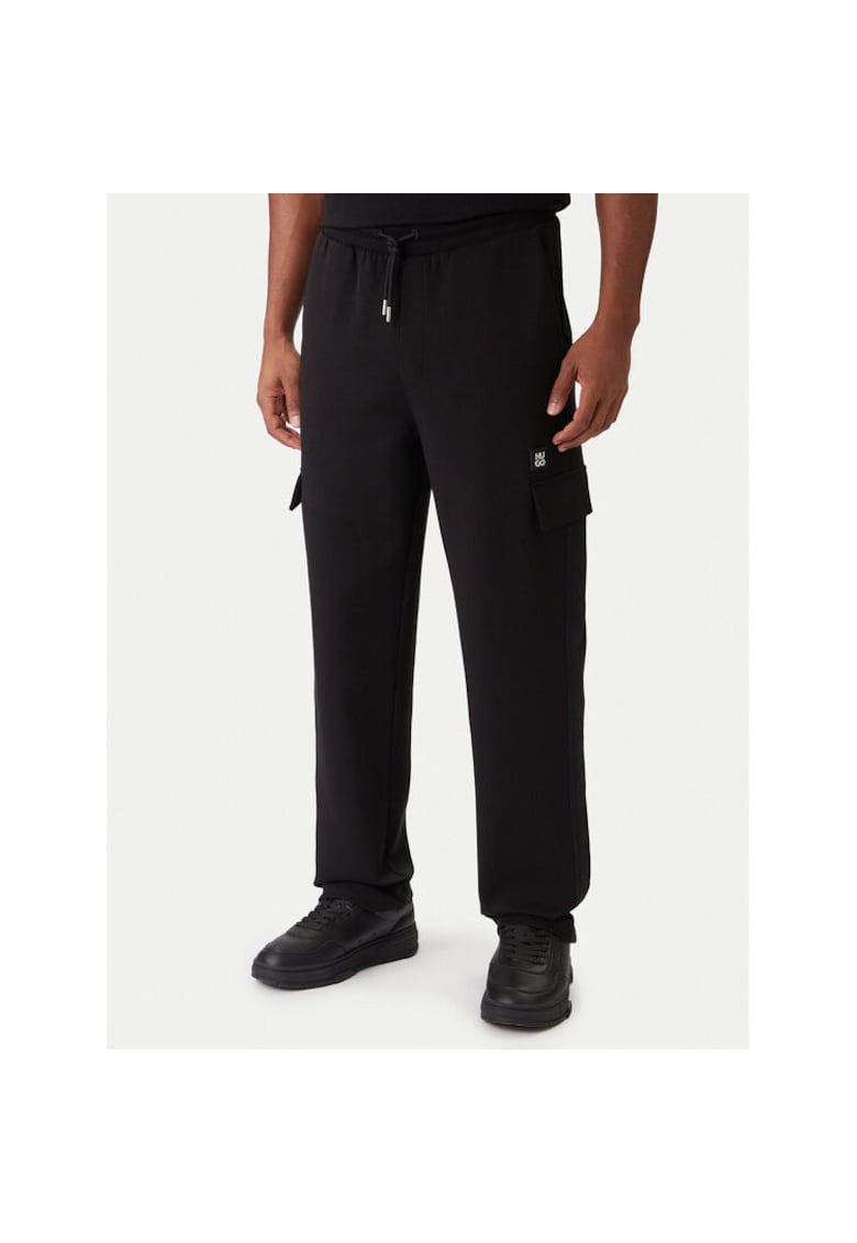 Pantaloni sport barbati negru