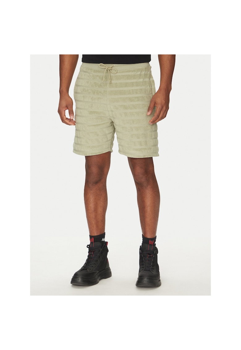 Pantaloni sport barbati verde - respirabili