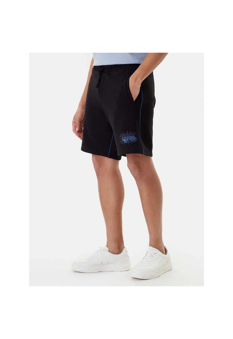 Pantaloni barbati negru - tip scurti - sport