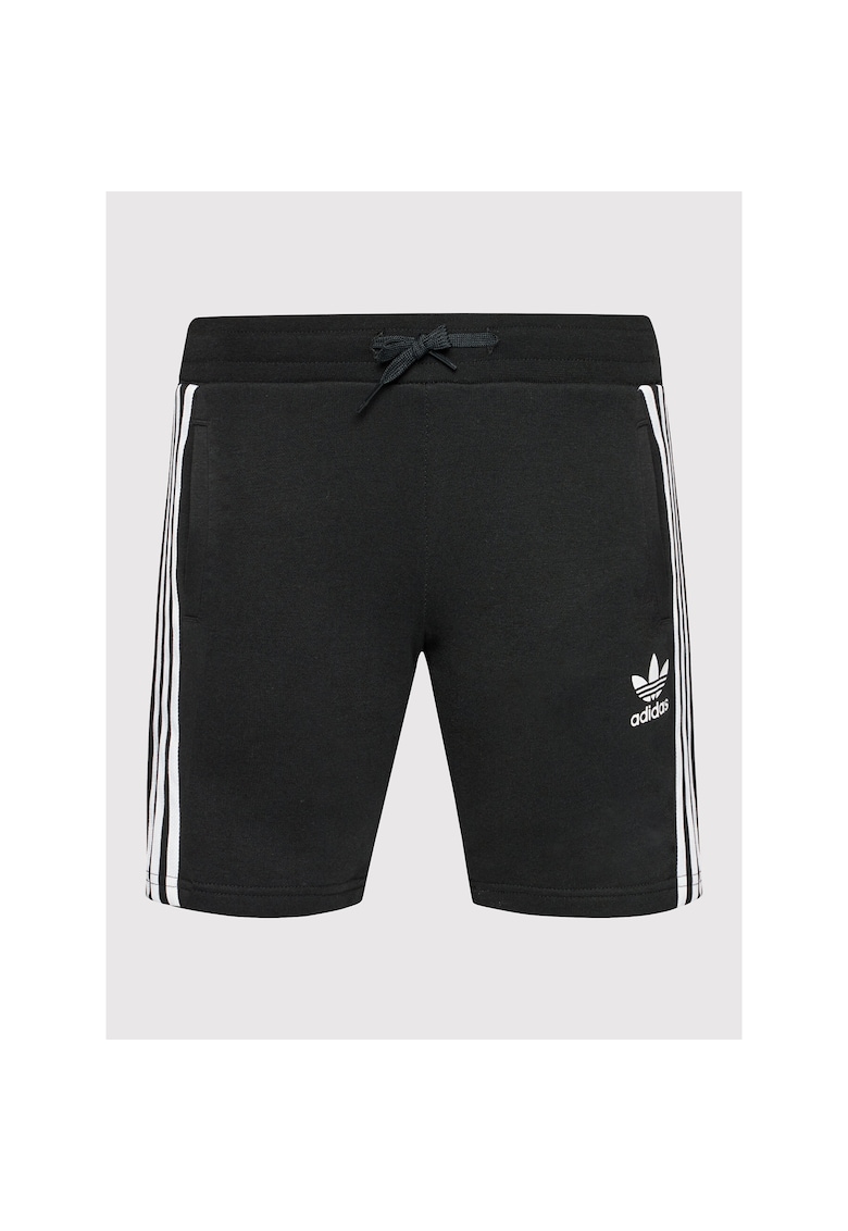 Pantaloni sport pentru copii - scurti - unisex - negru