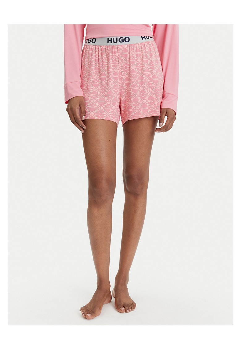 Pantaloni scurti de pijama roz - femei