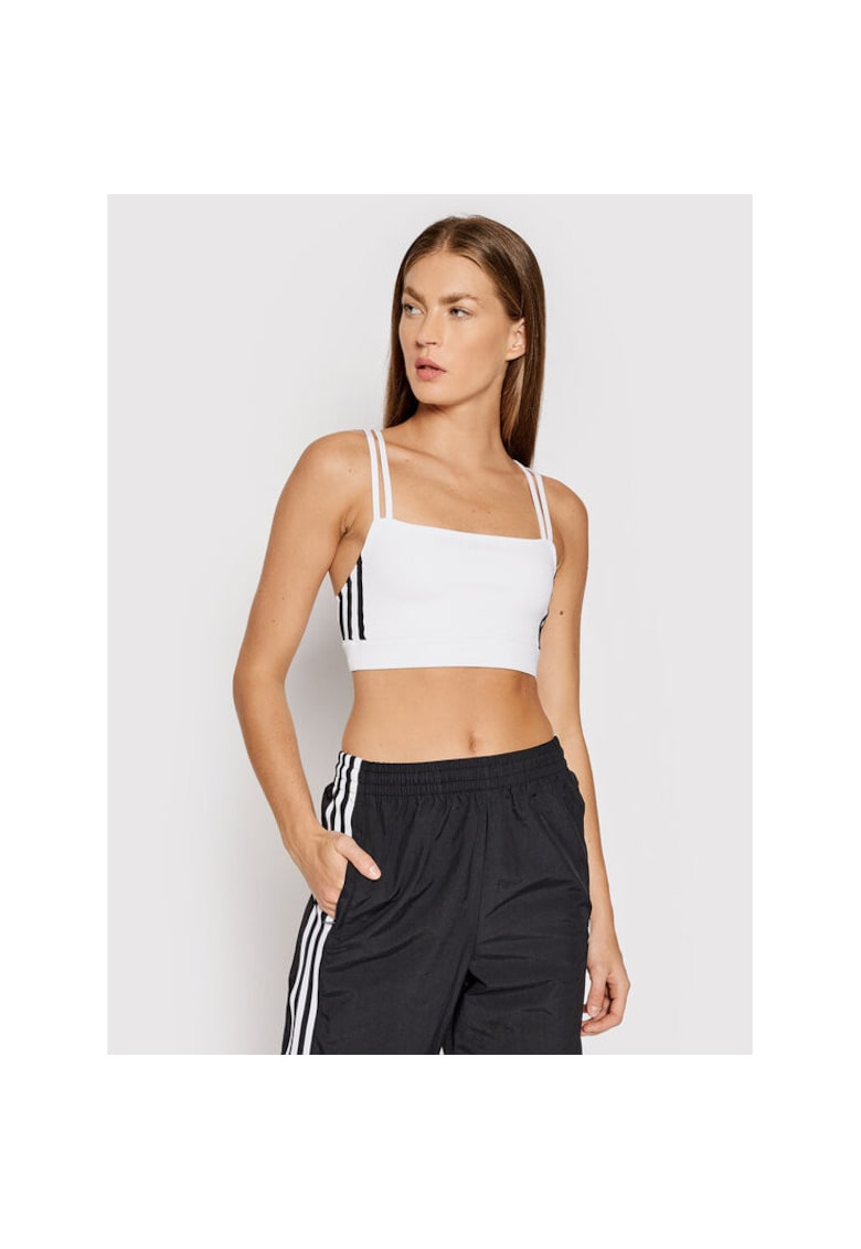 Bustiera sport dama alb -