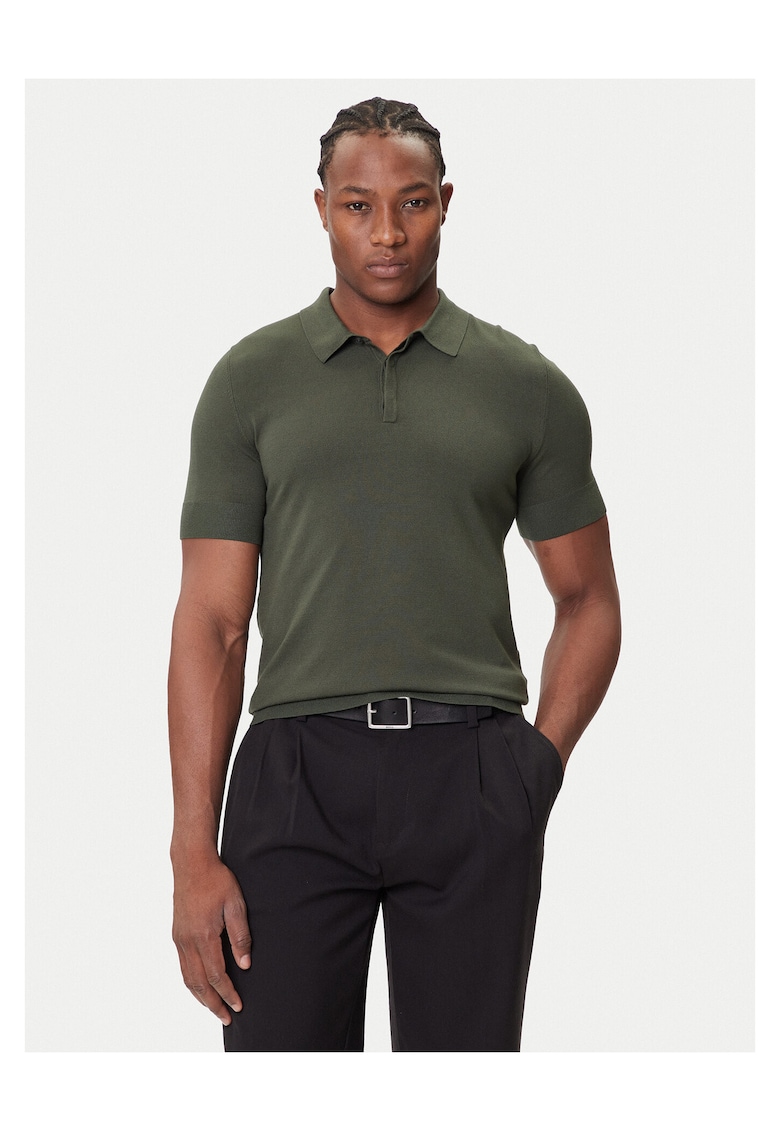 Tricou barbat verde - bumbac