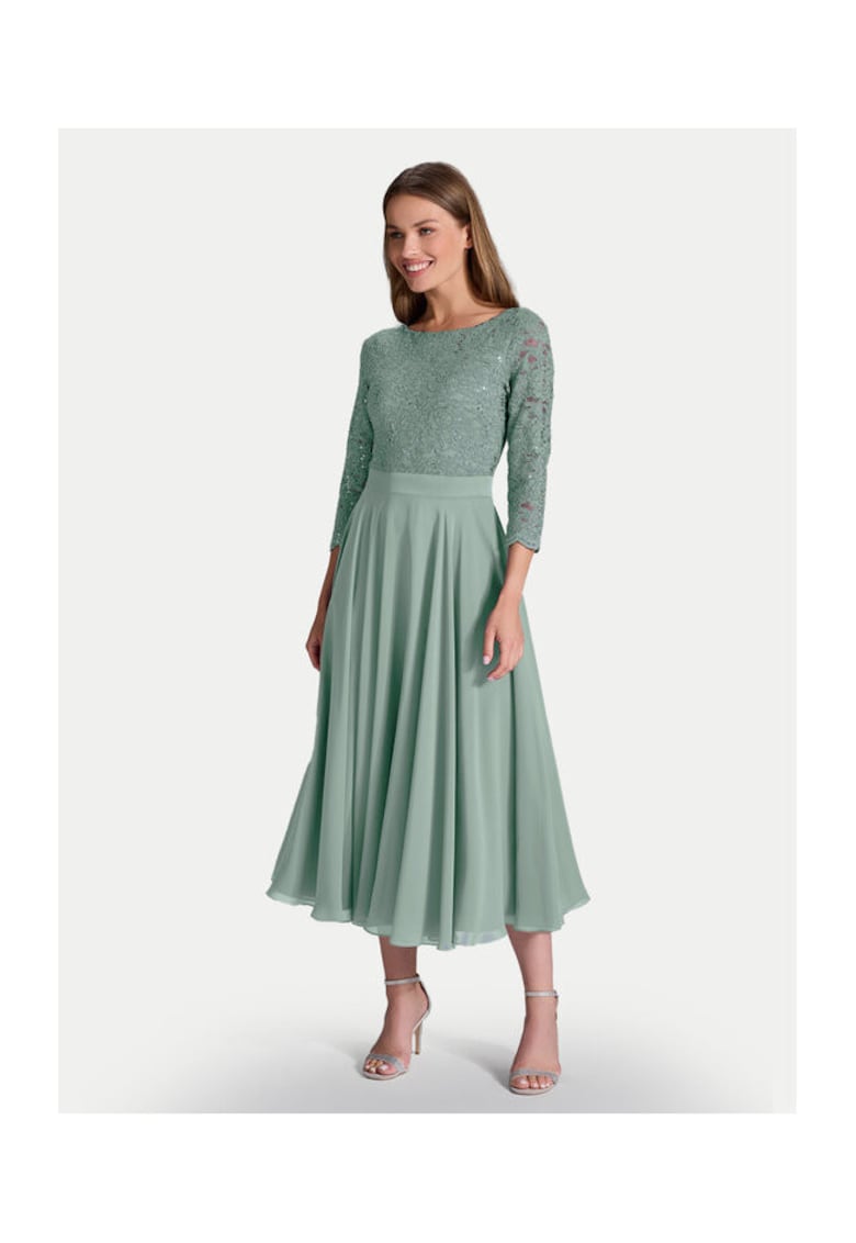 Rochie de cocktail dama - verde