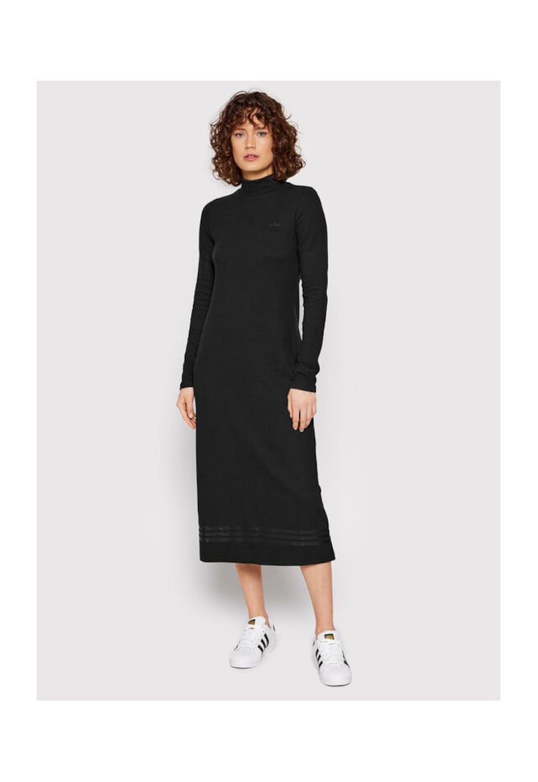 Rochie pentru dama negru - tricotata